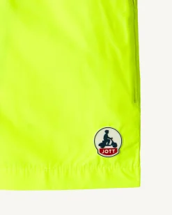 Kleding-JOTT Short De Bain Jaune Fluo Enfant Cassis 615 Fluo Yellow