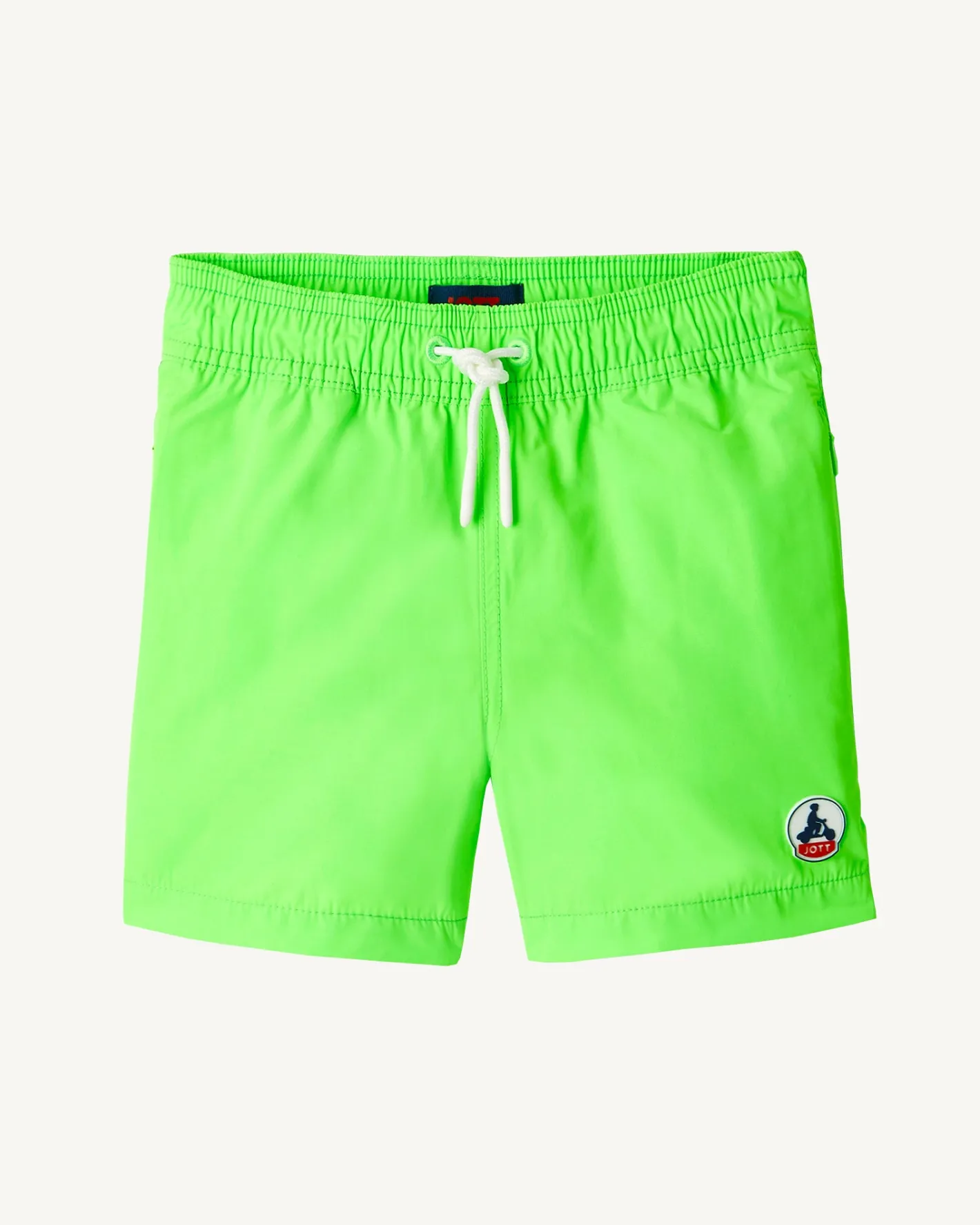 Kleding-JOTT Short De Bain Vert Fluo Enfant Cassis 215 Fluo Green