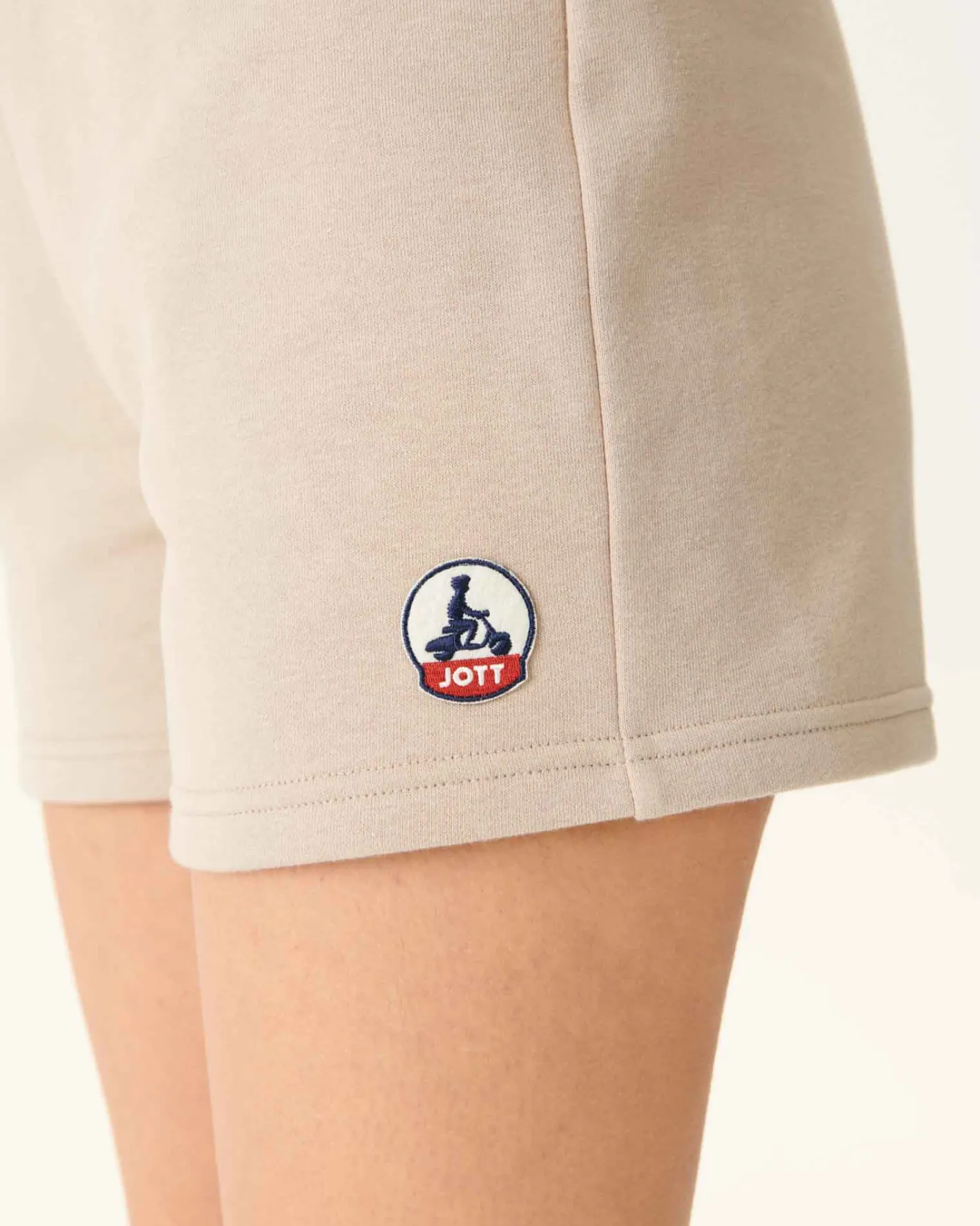 Kleding-JOTT Short En Coton Biologique Beige Barcelona 804 Beige