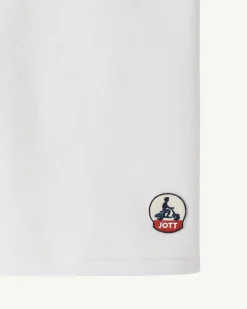 Kleding-JOTT Short En Coton Biologique Blanc Barcelona 901 Blanc