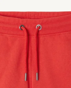 Kleding-JOTT Short Enfant En Coton Biologique Rouge Vif Pereira 318 Fire Red