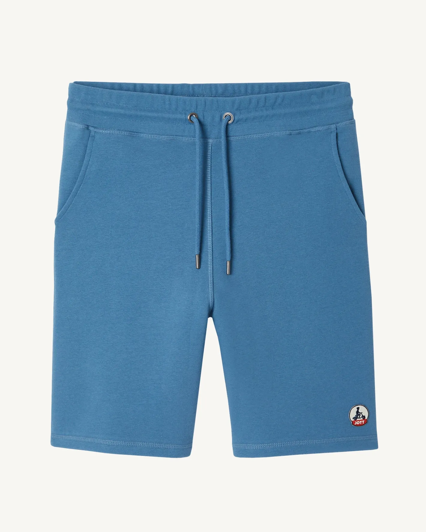 Kleding-JOTT Short Homme En Coton Biologique Bleu Jeans Medellin 140 Blue Jeans