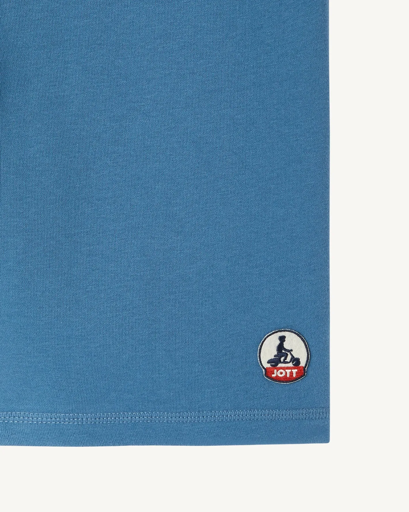 Kleding-JOTT Short Homme En Coton Biologique Bleu Jeans Medellin 140 Blue Jeans