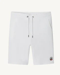 Kleding-JOTT Short Homme En Coton Biologique Blanc Medellin 901 Blanc