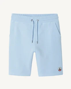 Kleding-JOTT Short Homme En Coton Biologique Bleu Clair Medellin 180 Soft Blue