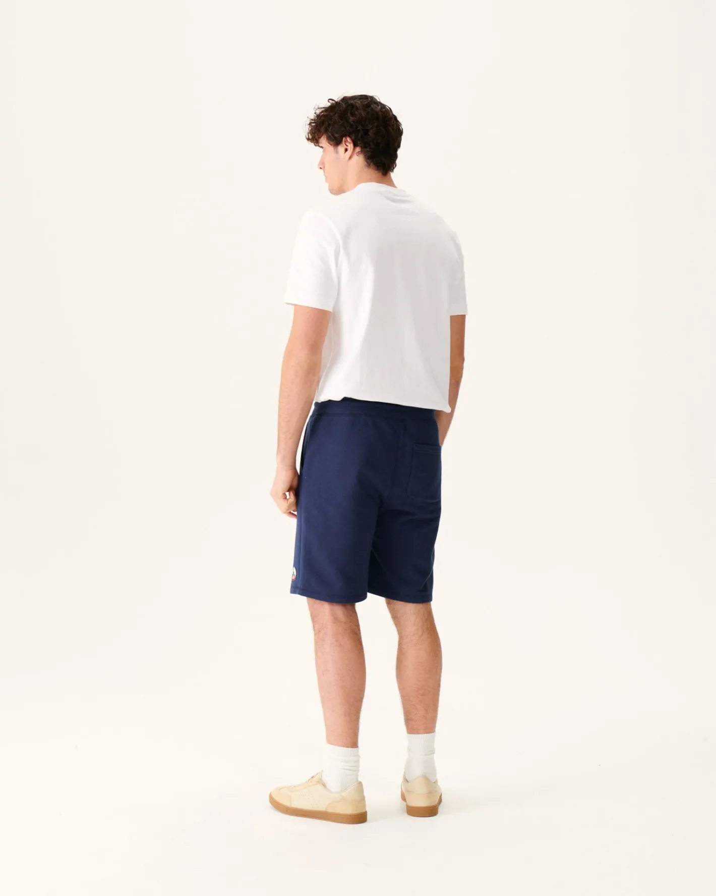 Kleding-JOTT Short Homme En Coton Biologique Marine Medellin 104 Navy