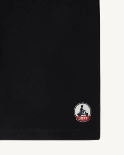 Kleding-JOTT Short Homme En Coton Biologique Noir Medellin 999 Black