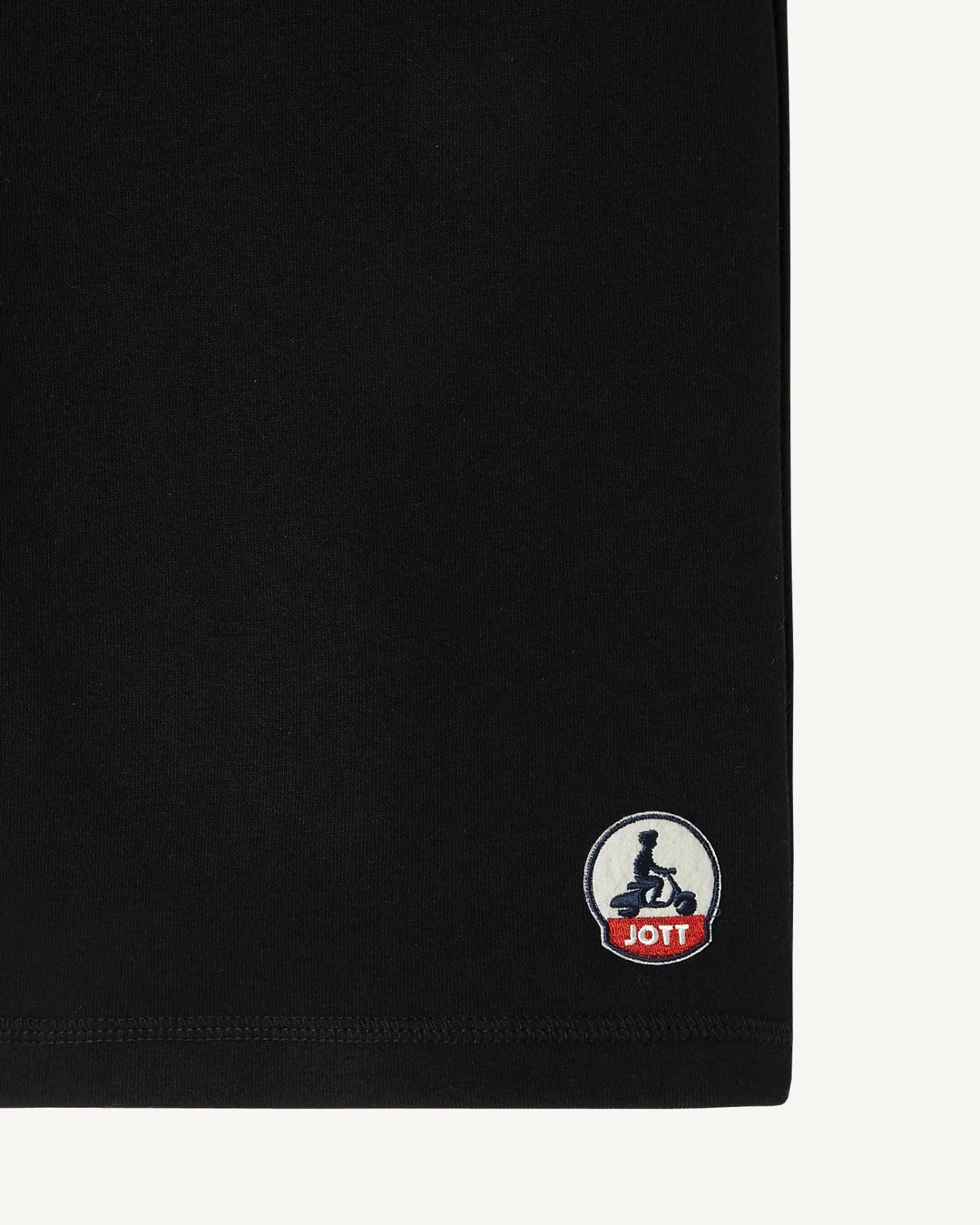 Kleding-JOTT Short Homme En Coton Biologique Noir Medellin 999 Black