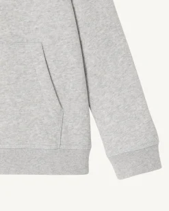 Kleding-JOTT Sweat A Capuche Enfant En Coton Biologique Gris Chine Bilbao 514 Gris Chine