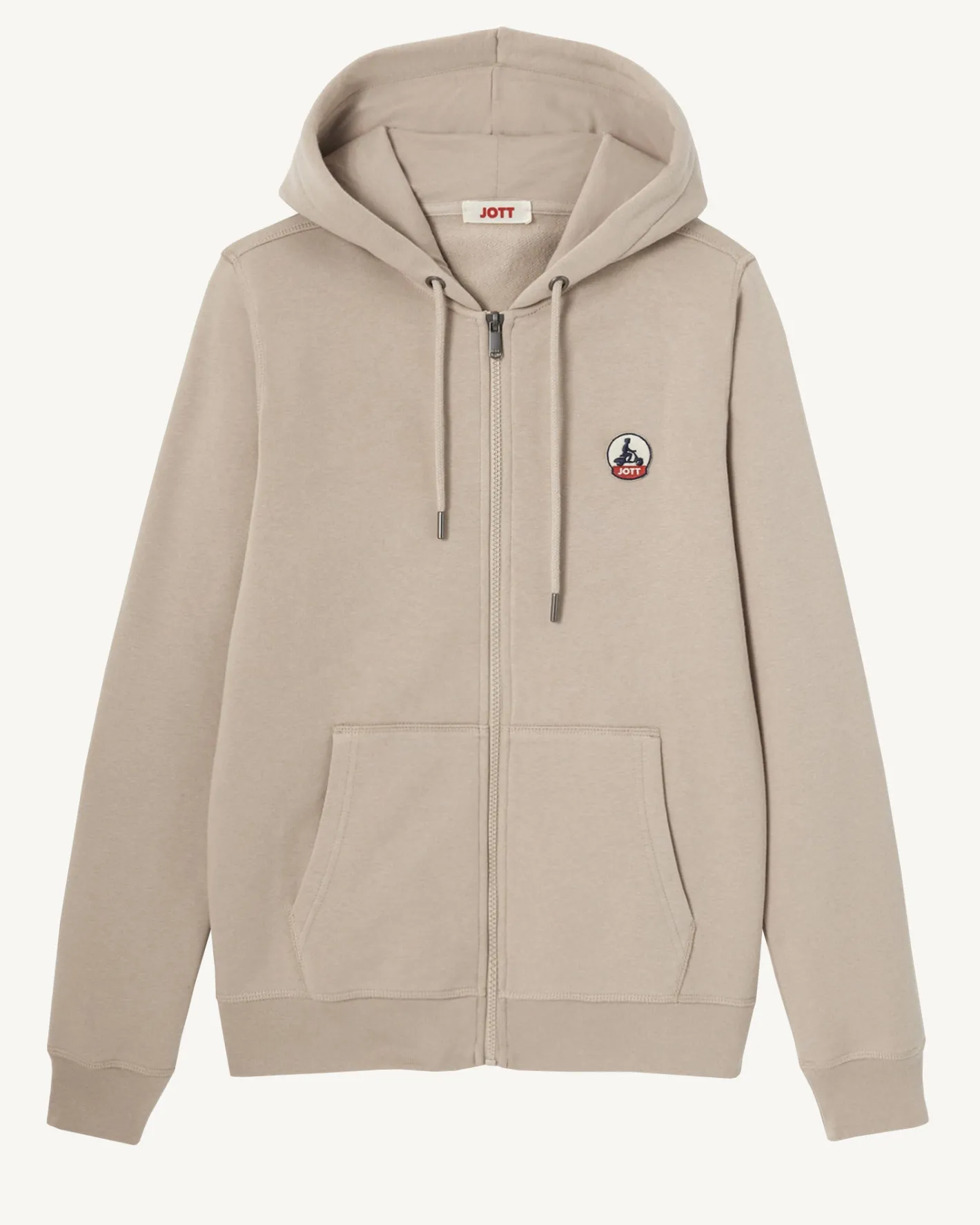 Kleding-JOTT Sweat A Capuche Femme En Coton Biologique Beige Oaxaca 804 Beige
