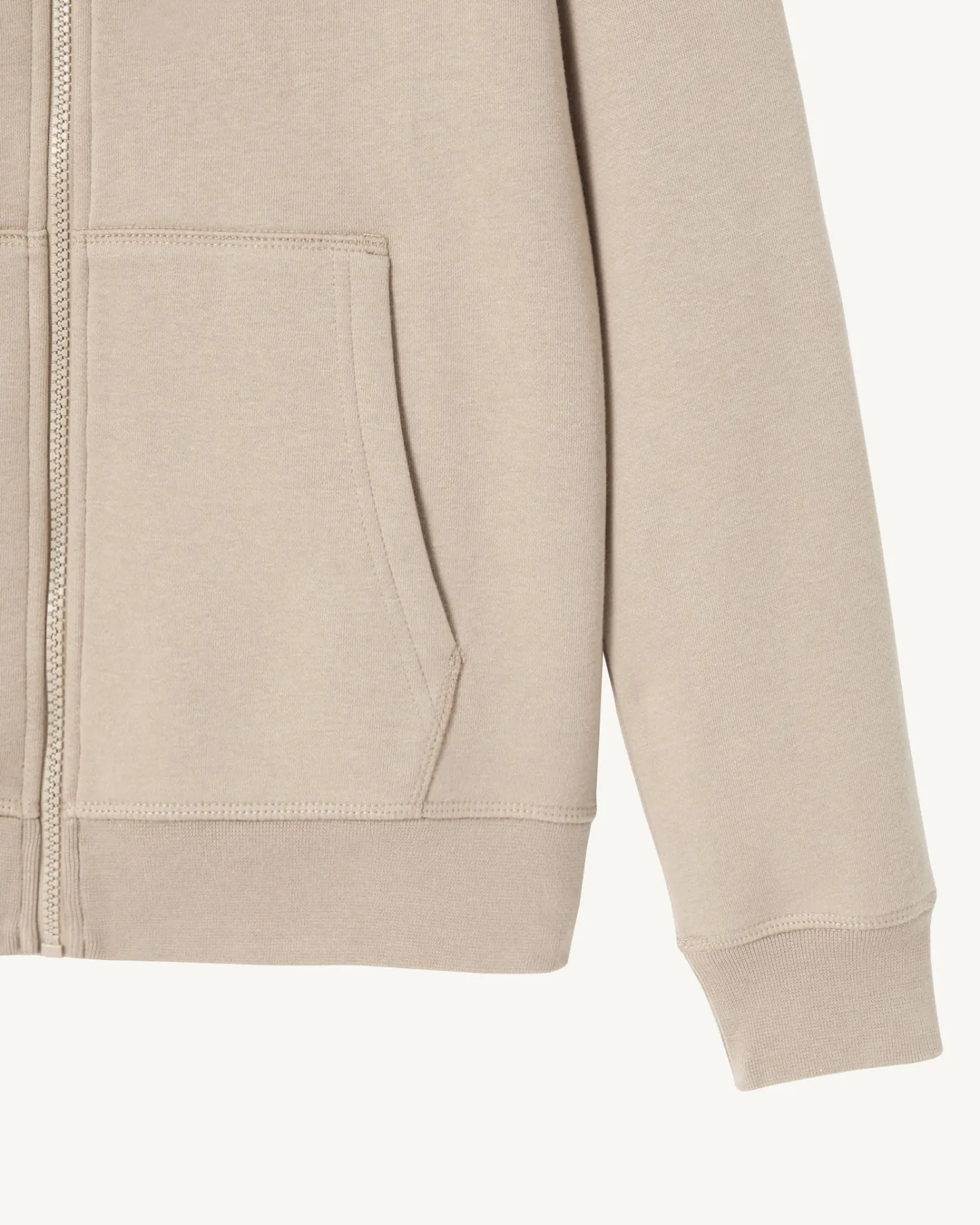 Kleding-JOTT Sweat A Capuche Femme En Coton Biologique Beige Oaxaca 804 Beige