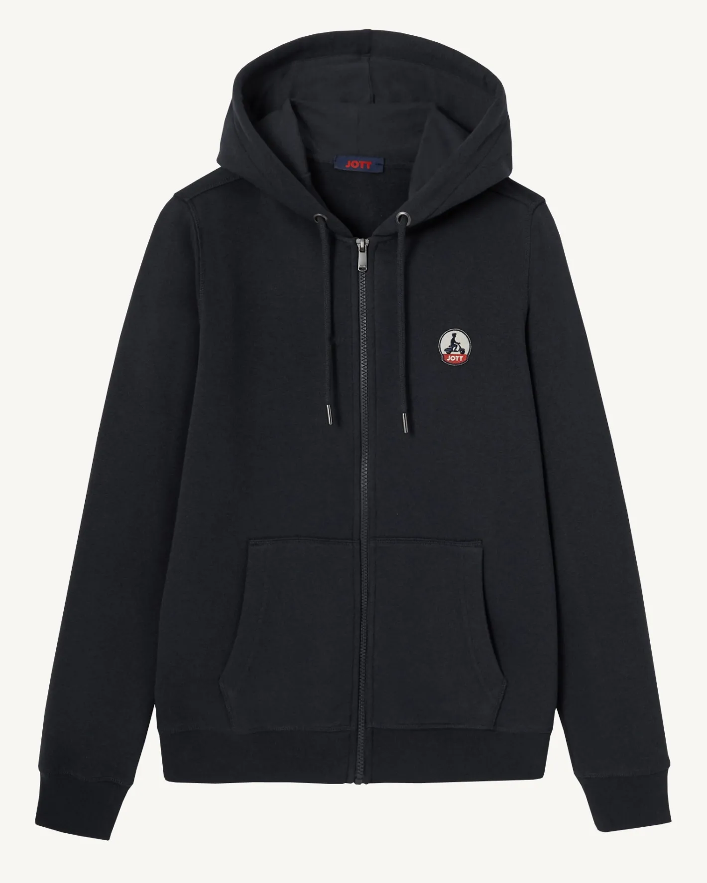 Kleding-JOTT Sweat A Capuche Femme En Coton Biologique Noir Oaxaca 999 Black