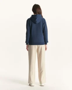 Kleding-JOTT Sweat A Capuche Femme En Coton Biologique Marine Oaxaca 104 Navy