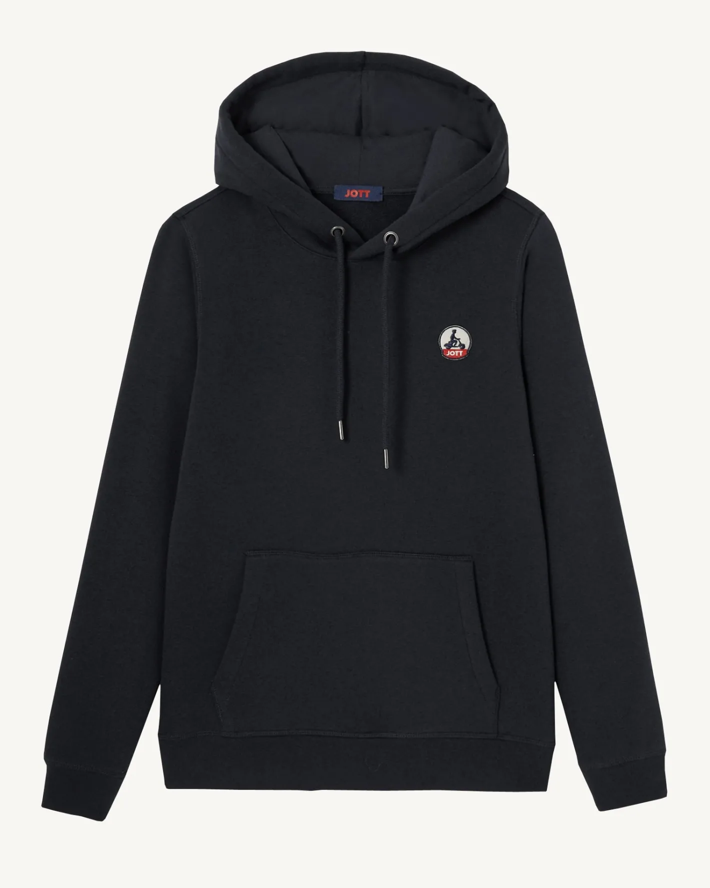 Kleding-JOTT Sweat A Capuche Femme En Coton Biologique Noir Livia 999 Black