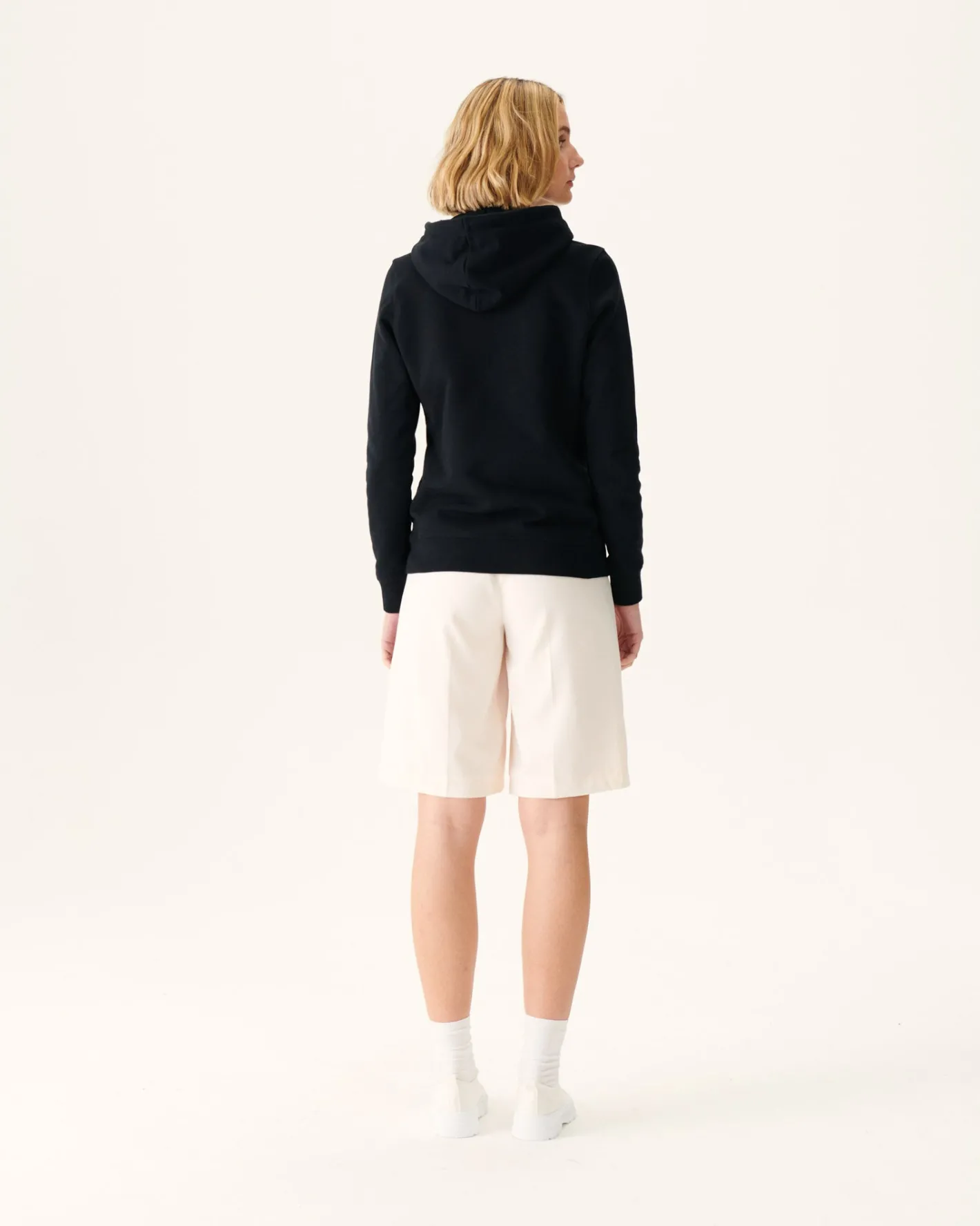 Kleding-JOTT Sweat A Capuche Femme En Coton Biologique Noir Livia 999 Black
