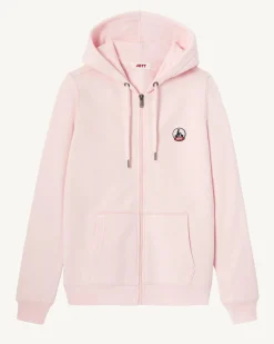 Kleding-JOTT Sweat A Capuche Femme En Coton Biologique Rose Clair Oaxaca 463 Soft Pink