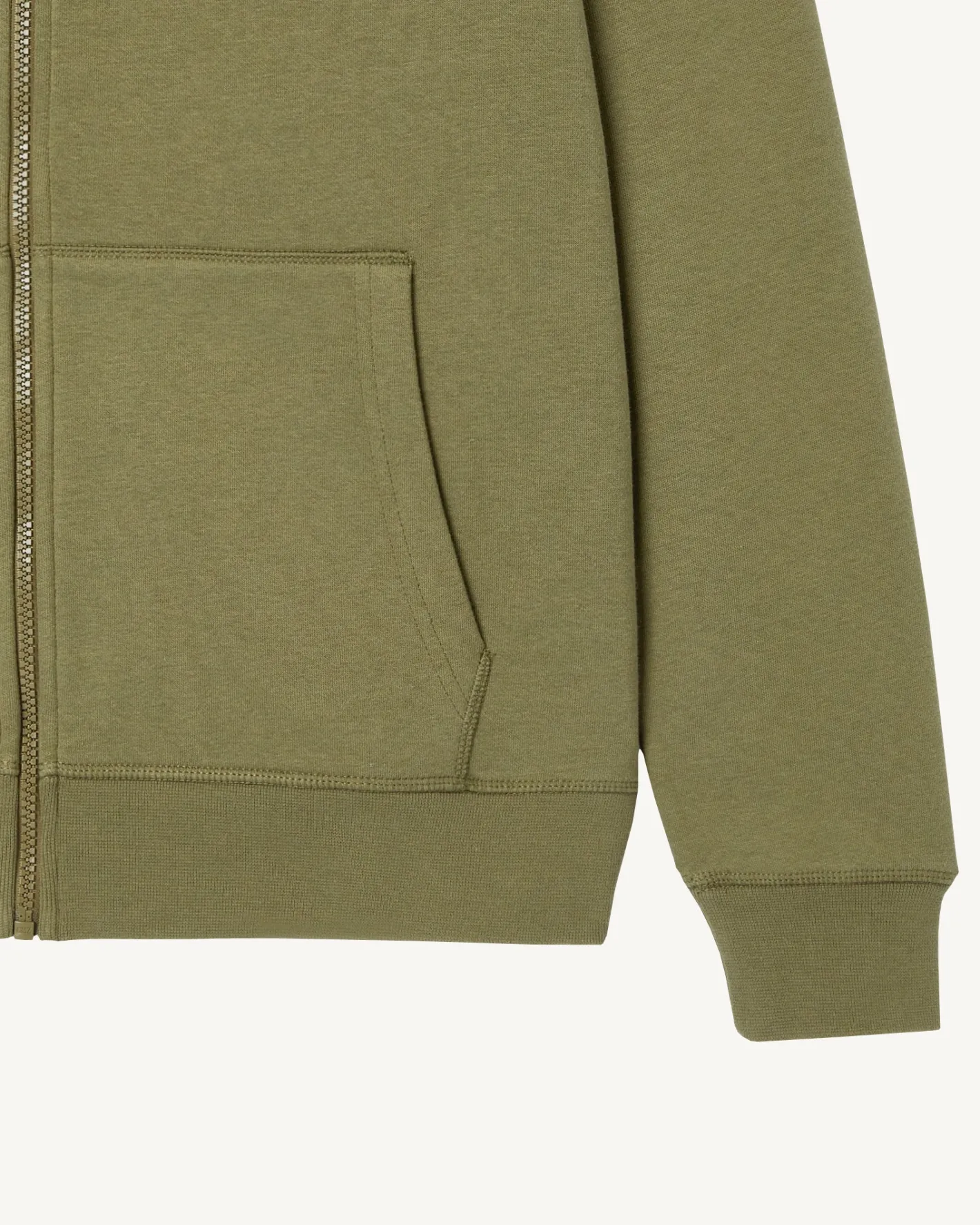 Kleding-JOTT Sweat A Capuche Homme En Coton Biologique Army Mexico 255 Army