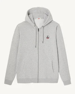 Kleding-JOTT Sweat A Capuche Homme En Coton Biologique Gris Chine Mexico 514 Gris Chine