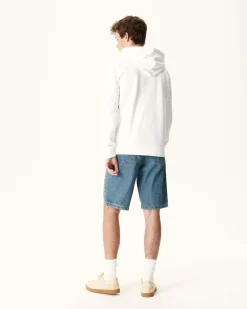 Kleding-JOTT Sweat A Capuche Homme En Coton Biologique Blanc Mexico 901 Blanc