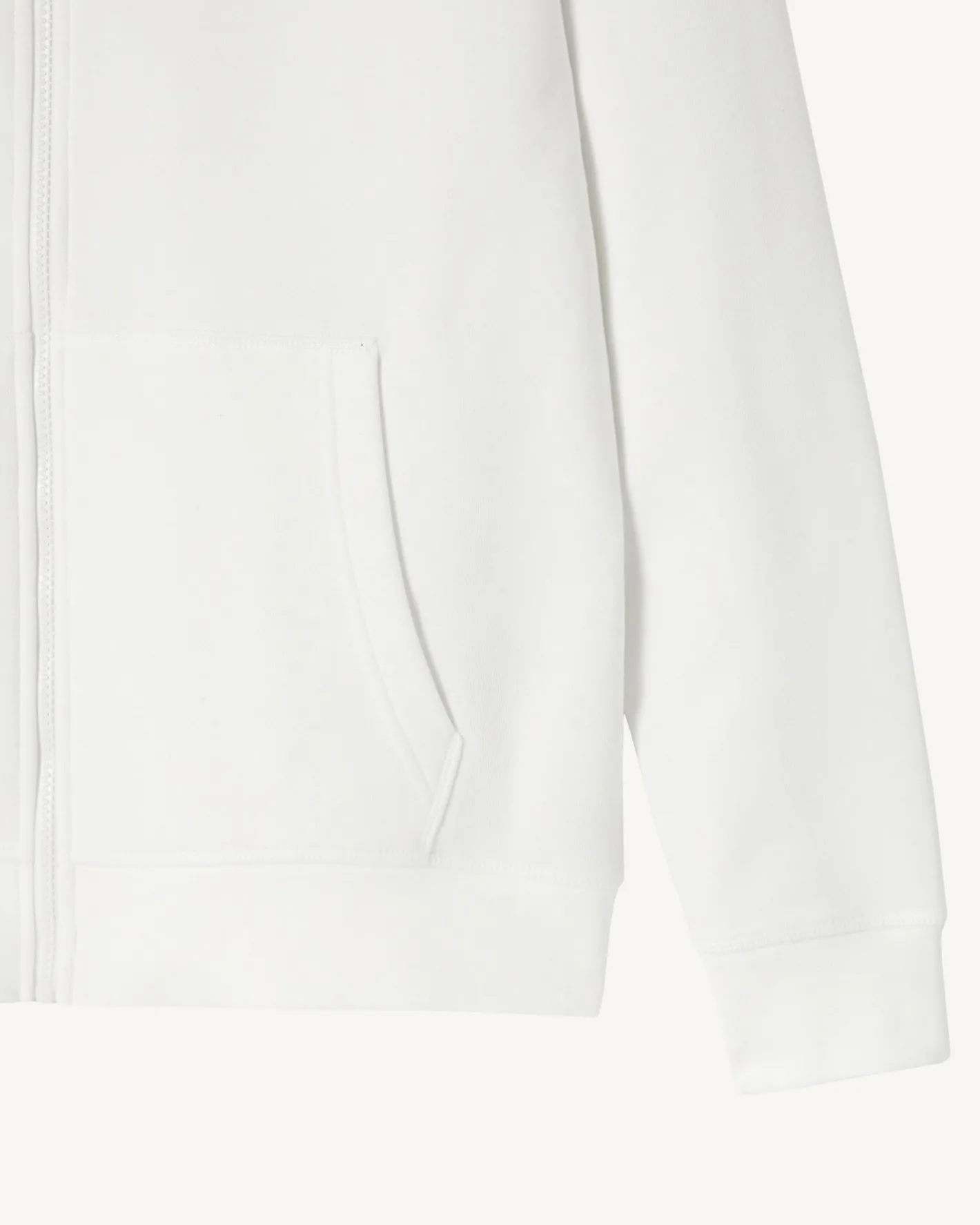 Kleding-JOTT Sweat A Capuche Homme En Coton Biologique Blanc Mexico 901 Blanc