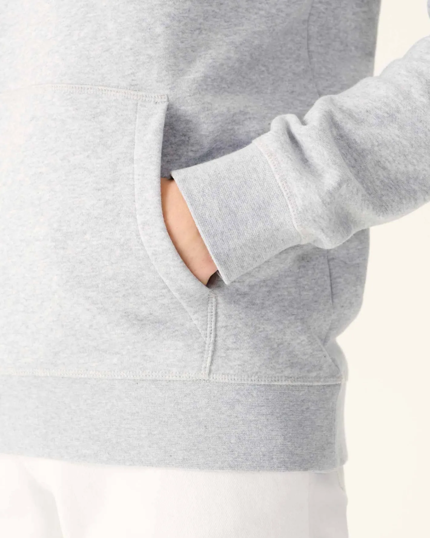 Kleding-JOTT Sweat A Capuche Homme En Coton Biologique Gris Chine Mataro 514 Gris Chine