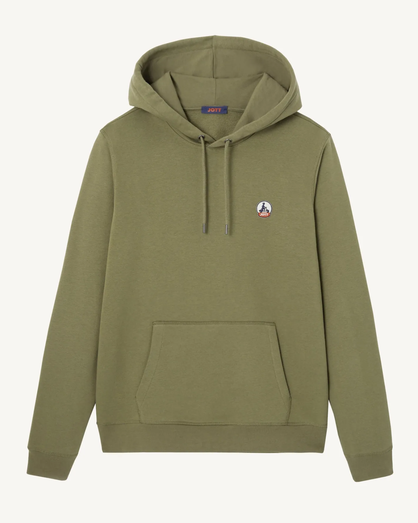 Kleding-JOTT Sweat A Capuche Homme En Coton Biologique Army Mataro 255 Army