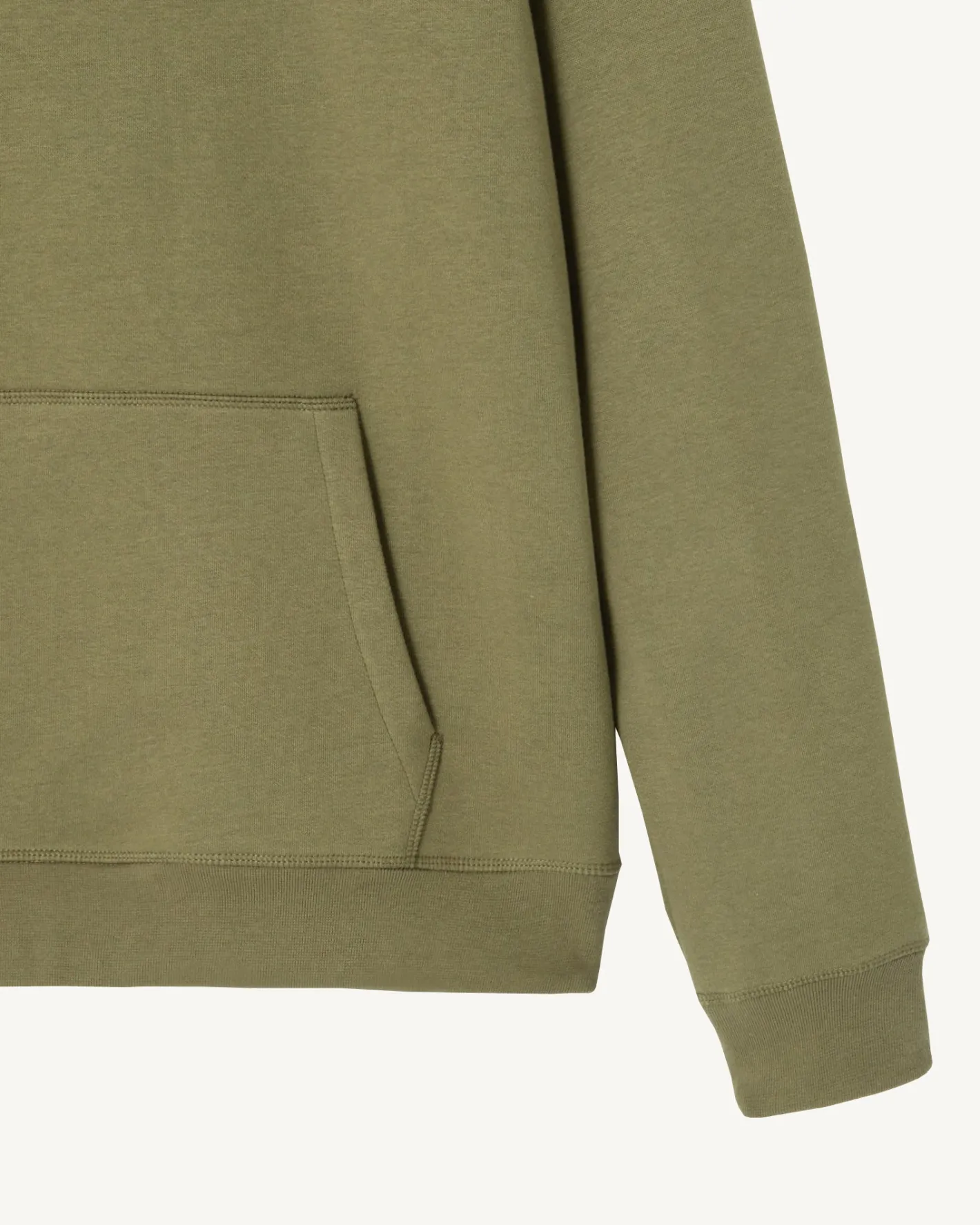 Kleding-JOTT Sweat A Capuche Homme En Coton Biologique Army Mataro 255 Army