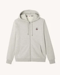Kleding-JOTT Sweat A Capuche Homme Gris Chine Mexico 514 Gris Chine