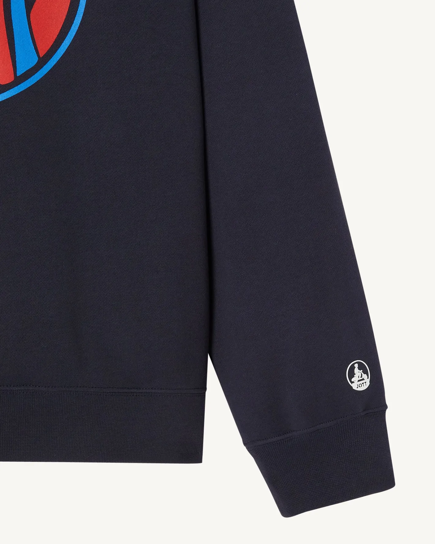 Kleding-JOTT Sweat A Imprime Femme En Coton Biologique Marine Parati 104 Navy