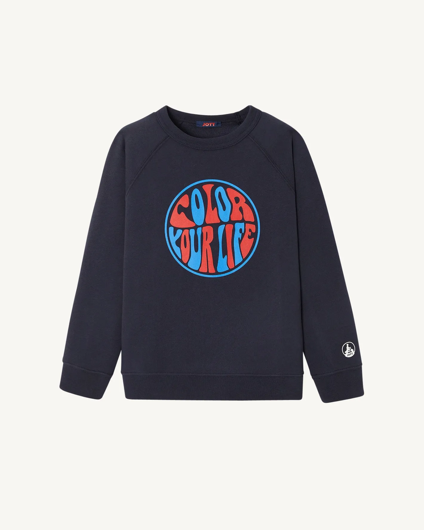 Kleding-JOTT Sweat En Coton Biologique Marine Enfant Catalan 104 Navy