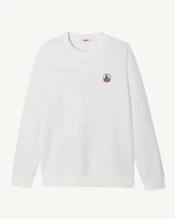 Kleding-JOTT Sweat En Coton Biologique Blanc Elvas 901 Blanc