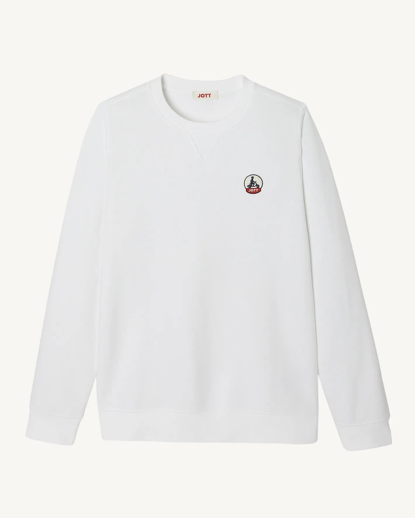 Kleding-JOTT Sweat En Coton Biologique Blanc Elvas 901 Blanc