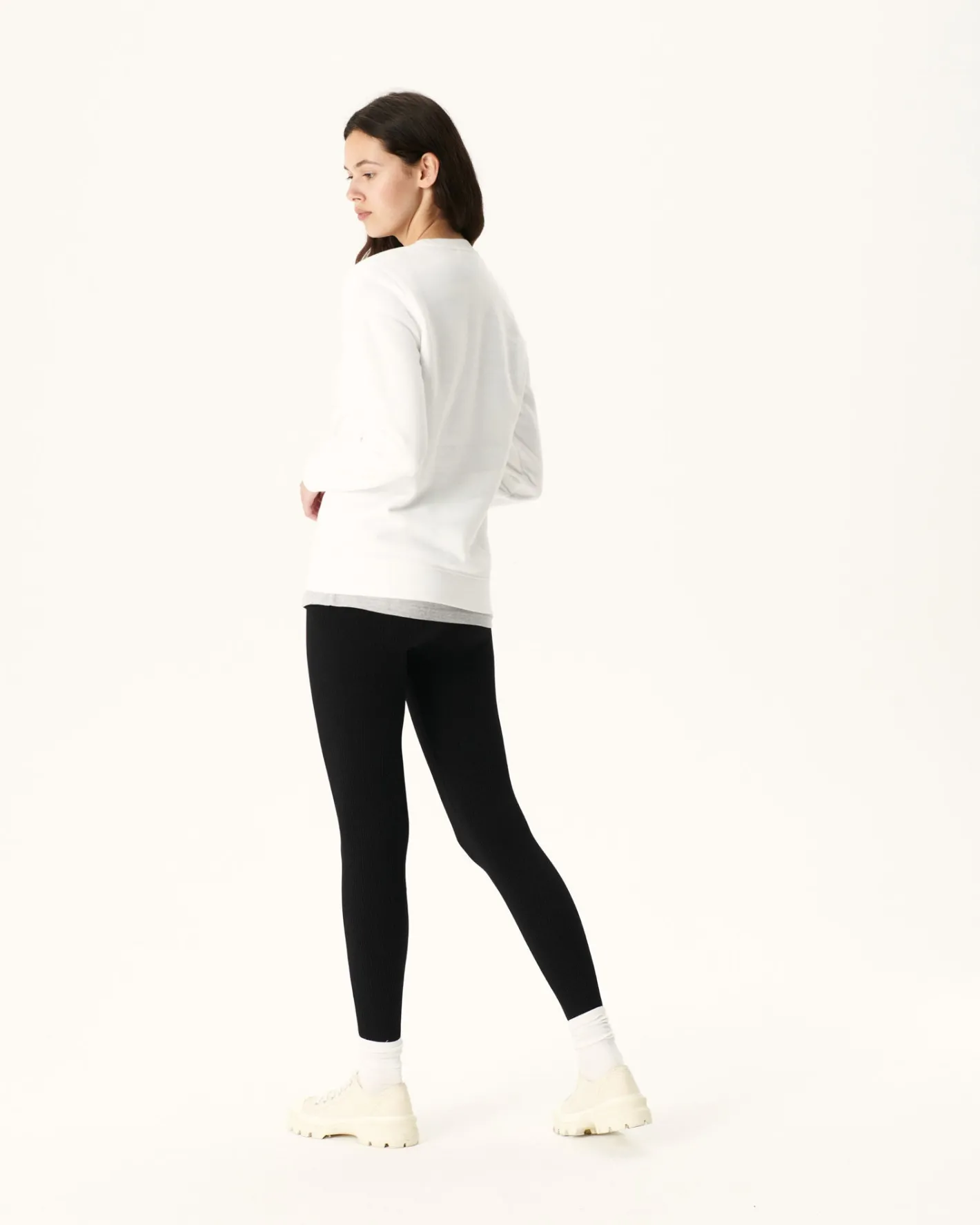 Kleding-JOTT Sweat En Coton Biologique Blanc Elvas 901 Blanc