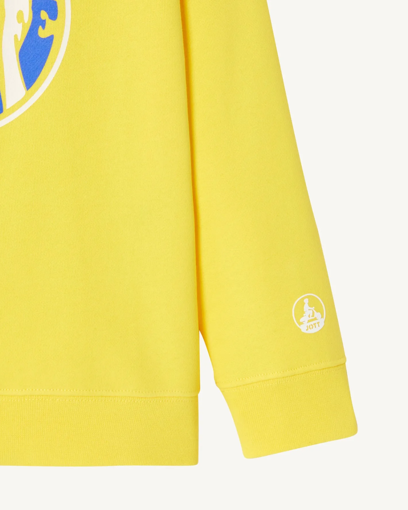 Kleding-JOTT Sweat En Coton Biologique Citron Enfant Catalan 631 Lemon