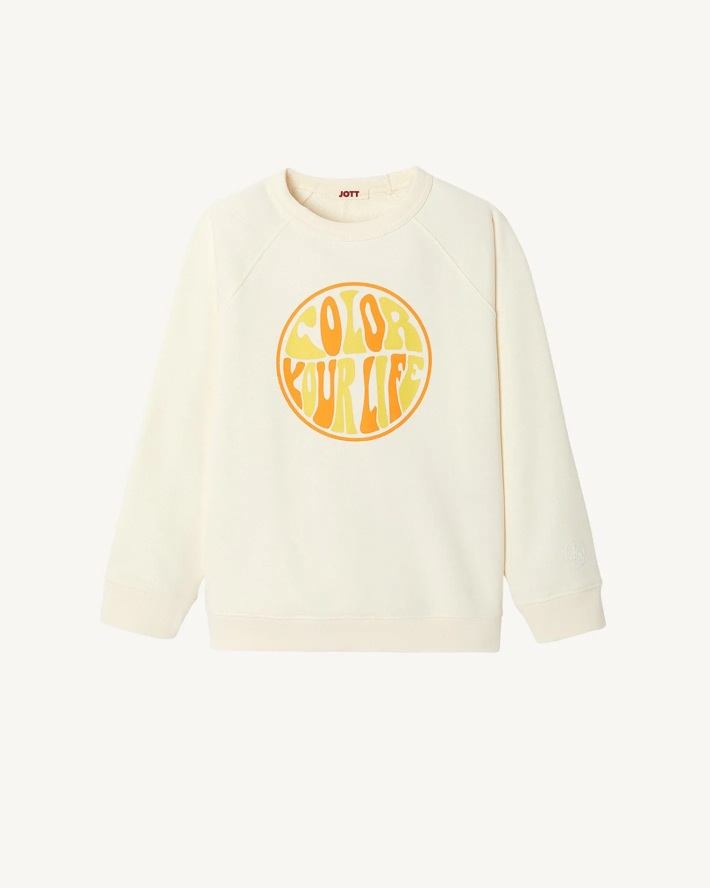 Kleding-JOTT Sweat En Coton Biologique Ecru Enfant Catalan 895 Off-White