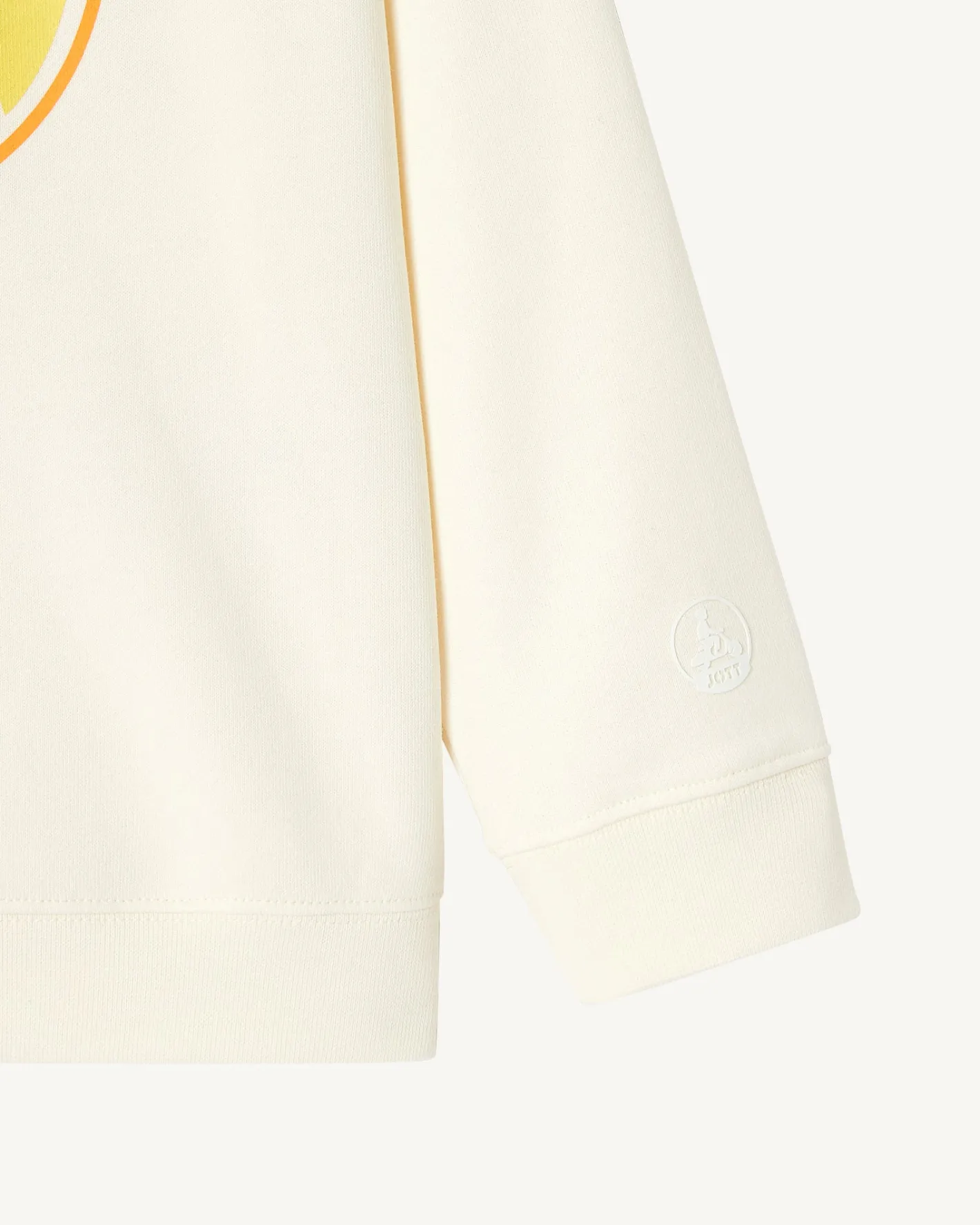 Kleding-JOTT Sweat En Coton Biologique Ecru Enfant Catalan 895 Off-White