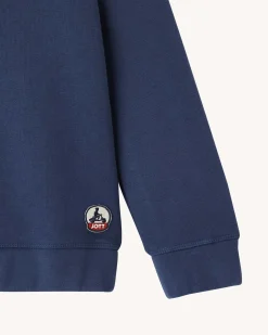 Kleding-JOTT Sweat Enfant Bleu Abysse Bronx 124 Bleu Abysse