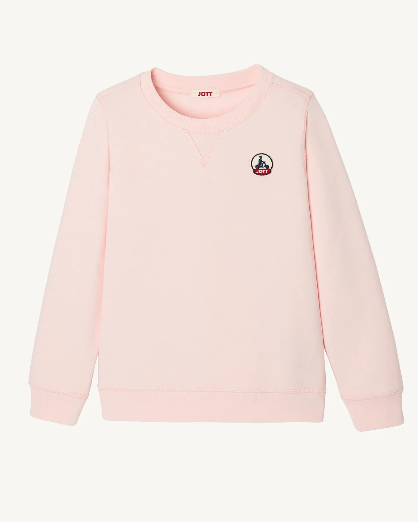 Kleding-JOTT Sweat Enfant En Coton Biologique Rose Clair Barcelos 463 Soft Pink