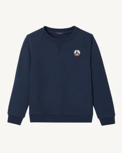 Kleding-JOTT Sweat Enfant En Coton Biologique Marine Barcelos 104 Navy