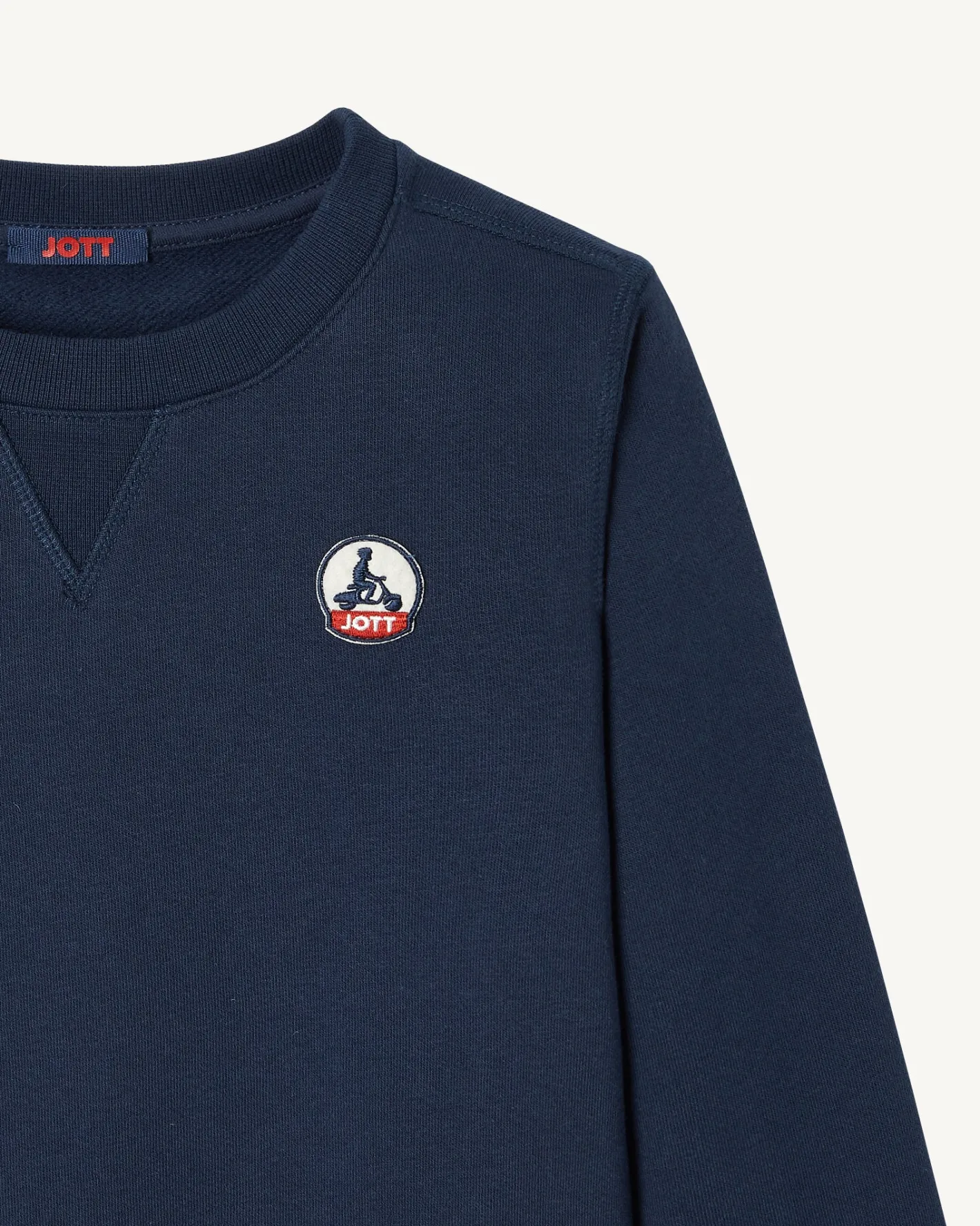 Kleding-JOTT Sweat Enfant En Coton Biologique Marine Barcelos 104 Navy