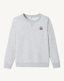 Kleding-JOTT Sweat Enfant En Coton Biologique Gris Chine Barcelos 514 Gris Chine