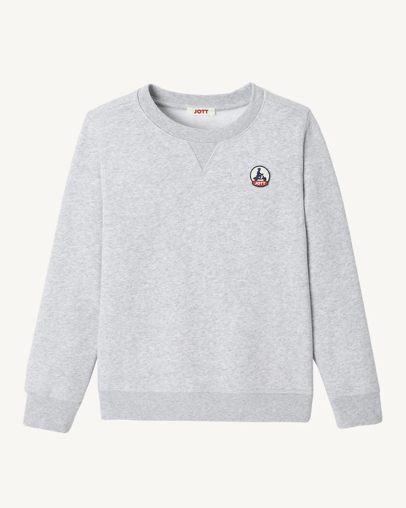Kleding-JOTT Sweat Enfant En Coton Biologique Gris Chine Barcelos 514 Gris Chine