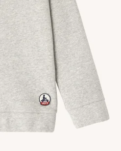 Kleding-JOTT Sweat Enfant Gris Chine Bronx 514 Gris Chine
