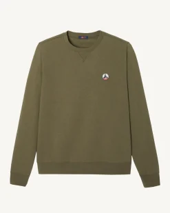 Kleding-JOTT Sweat Homme En Coton Biologique Army Braga 255 Army