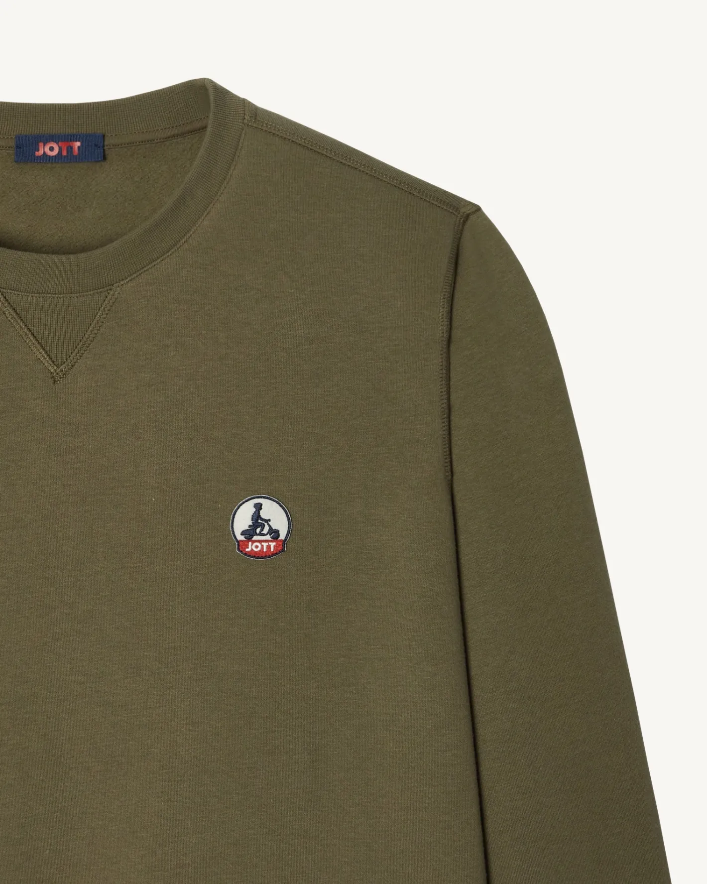 Kleding-JOTT Sweat Homme En Coton Biologique Army Braga 255 Army