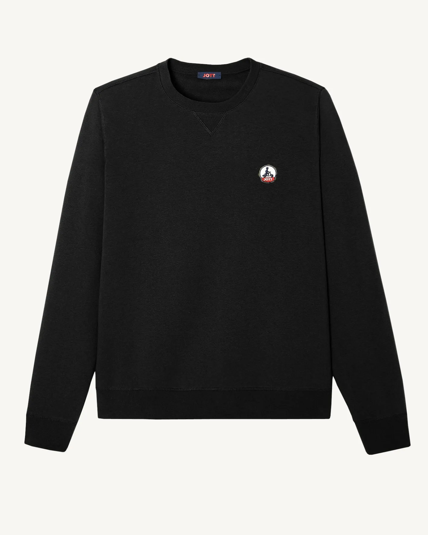 Kleding-JOTT Sweat Homme En Coton Biologique Noir Braga 999 Black