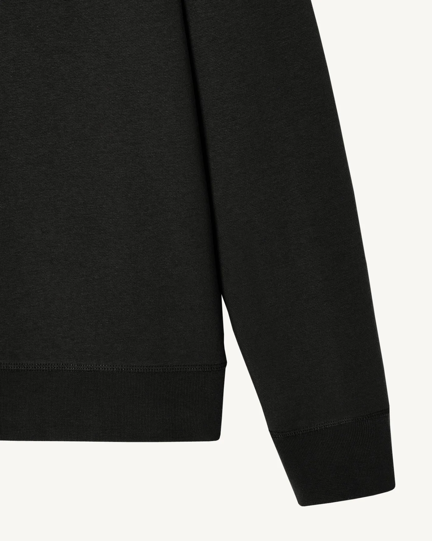 Kleding-JOTT Sweat Homme En Coton Biologique Noir Braga 999 Black