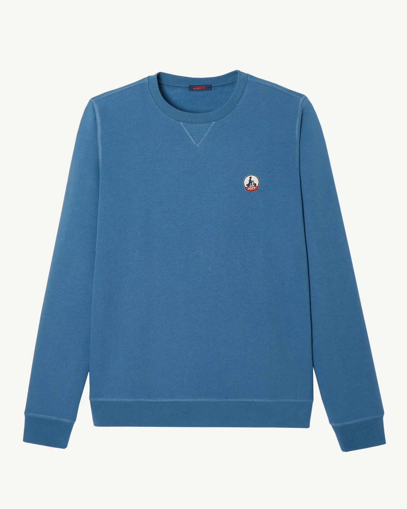 Kleding-JOTT Sweat Homme En Coton Biologique Bleu Jeans Braga 140 Blue Jeans