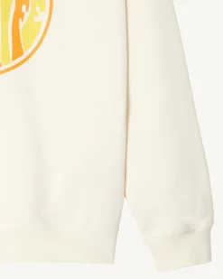 Kleding-JOTT Sweat Homme En Coton Biologique Ecru Camino Funday 895 Off-White