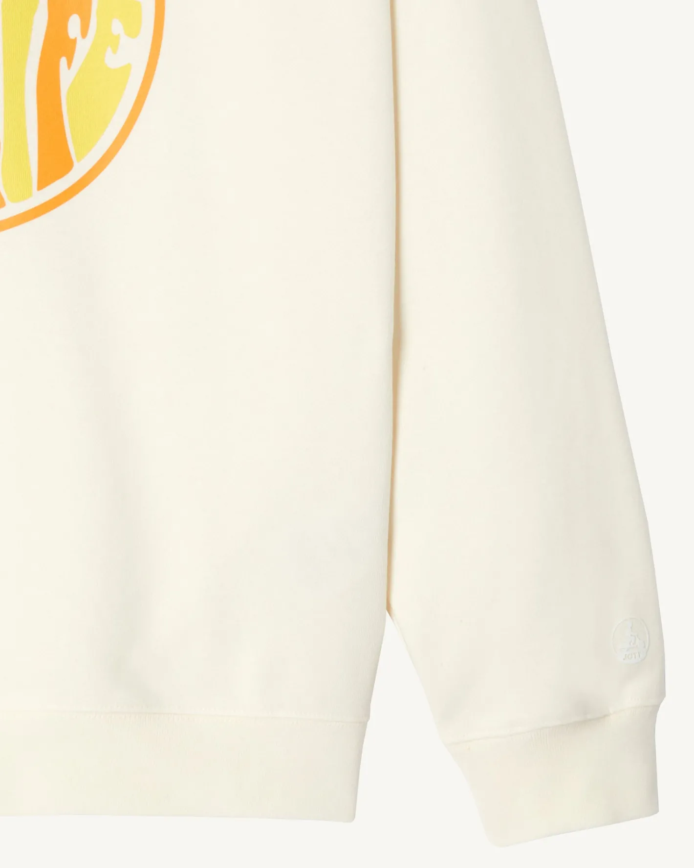 Kleding-JOTT Sweat Homme En Coton Biologique Ecru Camino Funday 895 Off-White
